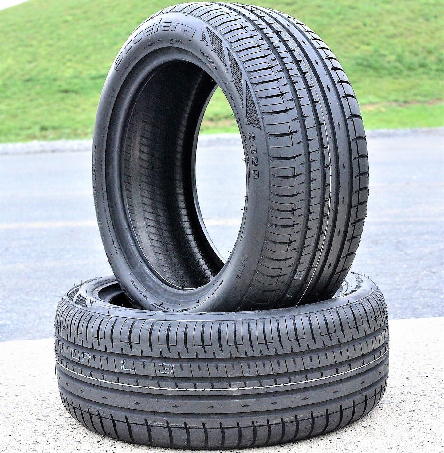 A set of 4 (four 225/40R20 101W XL AS A/S performance tires